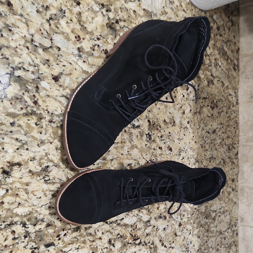 DV by Dolce Vita Black Lace Up Boots
